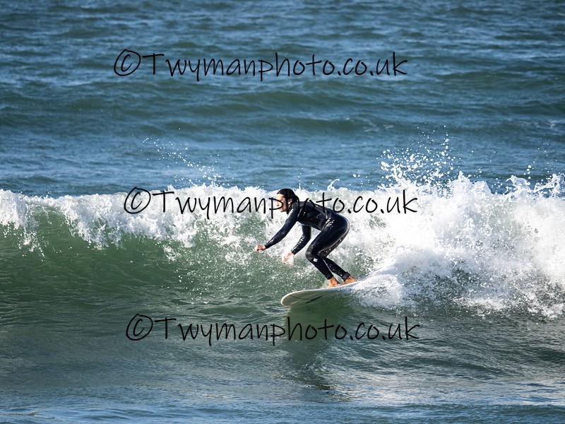 PA274718 - Westward Ho! surfers 27/10