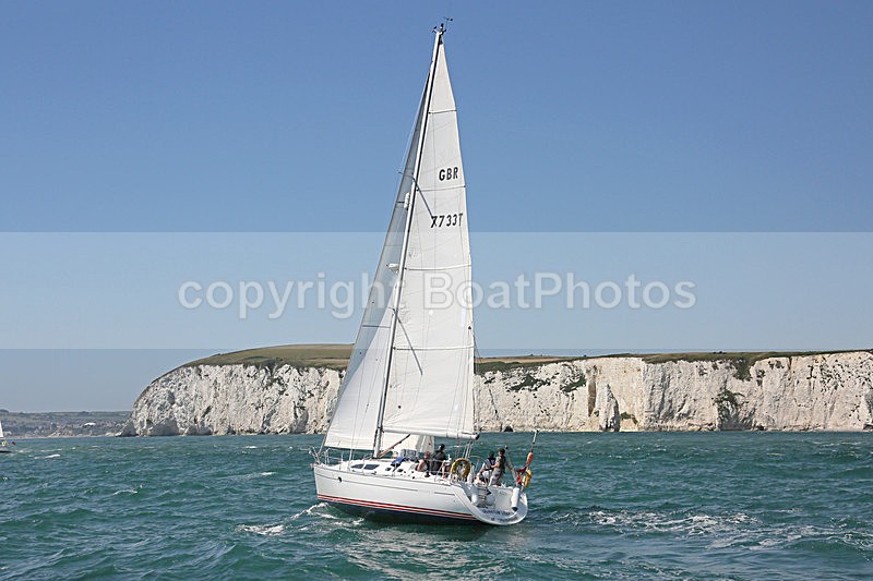 160719 QUANTUM LEAP GBR7733T - SUNFAST 37 -Y92A6495 - Sailboats - monohull