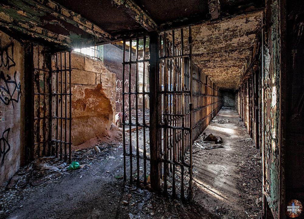 Old Essex County Jail Photo - Abandoned America