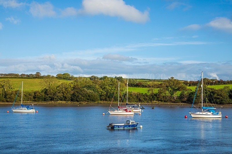 Moorings on the  Teifi No1 - Mid Wales