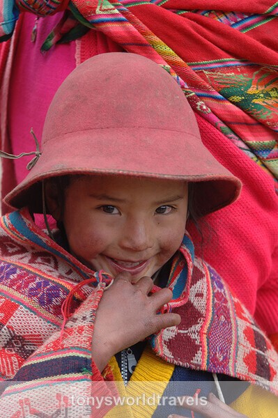 Ollantaytambo, Peru, - Children