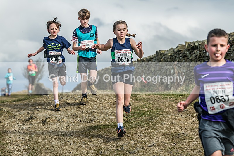Helm Hill -140 - Kendal Winter League Helm Hill Fell Races (Under 13/15/17 & Seniors) Sunday 16th March 2025