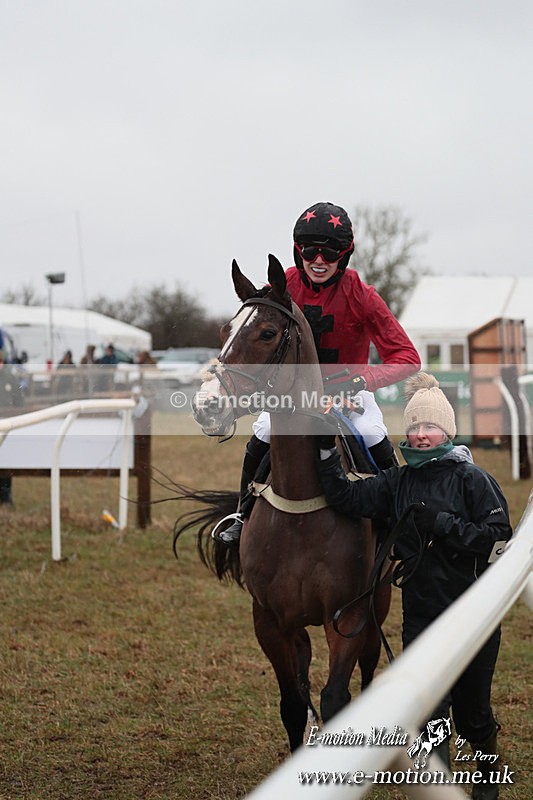 PtP 260125 20 - Cocklebarrow Point-to-Point racing with the Heythrop Hunt 26/01/25
