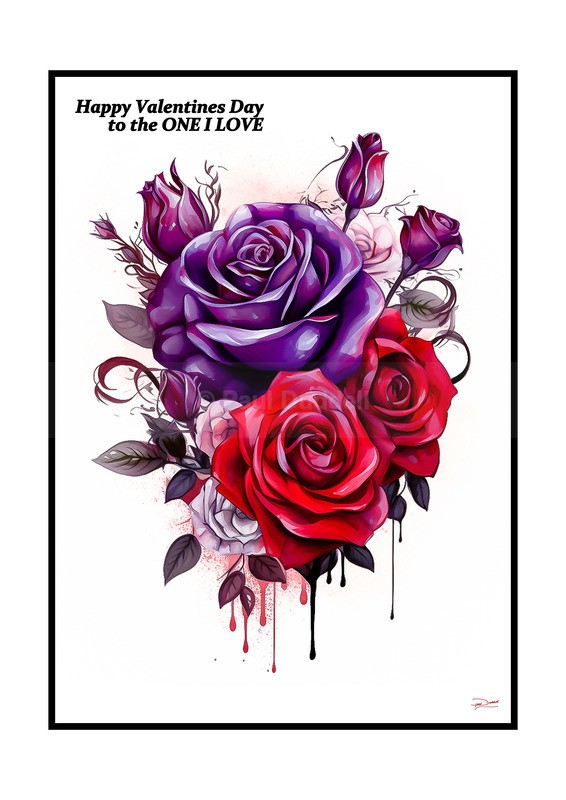 Timeless Romance, St Valentine's Day Paintings by Paul Duddell, Whispers & Strokes - Artist, Painter, and Photographer