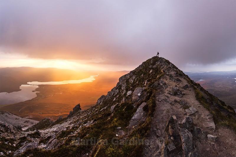 The Summit of Errigal - Ireland by Day