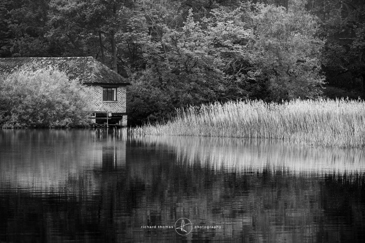 'No Boats' Boathouse - Frensham