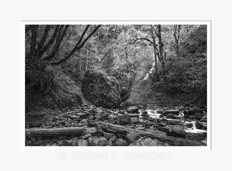 Rapids and Fall, Bridal Veil Falls, OR (2014/D01105) - CALIFORNIA, OREGON, AND WASHINGTON STATES