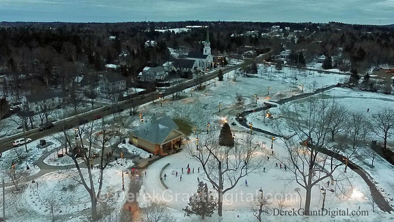 Rothesay Common New Brunswick Canada Aerial Drone - Rothesay