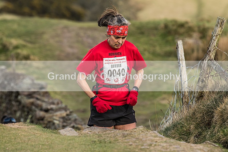 Helm Hill -597 - Kendal Winter League Helm Hill Fell Races (Under 13/15/17 & Seniors) Sunday 16th March 2025