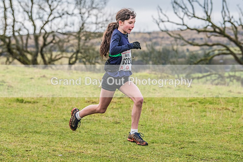 Cunswick U13-20 - Kendal Winter League Cunswick Scar Junior Under 13 Fell Race Sunday 26th January 2025