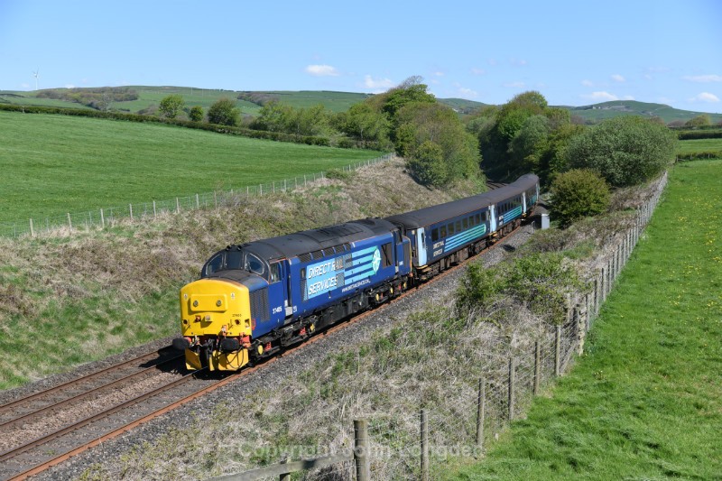 JL - 5.5.17 37405 2C47 1004 Preston - Barrow, Pennington - Cumbrian Coast (north to south)