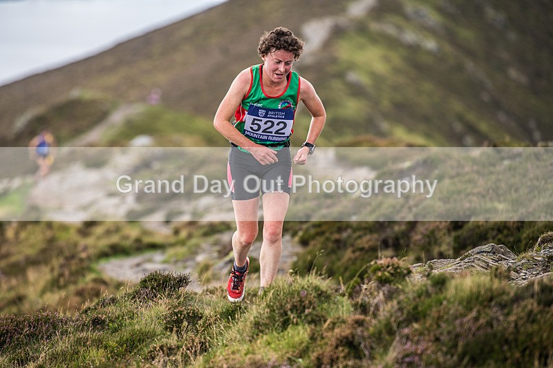 Uphill Only-295 - British Athletics Off Road Running Championships Senior Uphill Only Trial - Skiddaw Friday 15th Augu