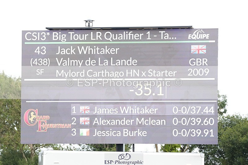 250718-175357-12720 - Cls 6, 3 Star Big Tour LR Qualifier Jump Off and Presentations