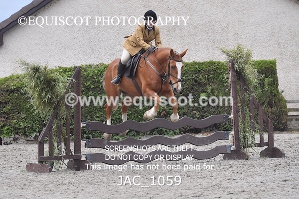 JAC_1059 - CLASS 7 BHS Scotland Riding Club Style Jumping (0.85m)