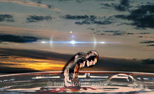 Water Droplet - Digital Photo's Enhanced / Composite Photo's