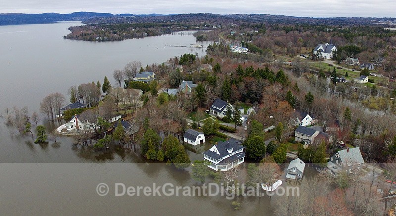 Rothesay Park Spring Flood 2018 New Brunswick Canada - Extreme Weather