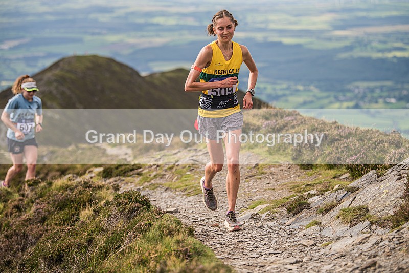 Uphill Only-248 - British Athletics Off Road Running Championships Senior Uphill Only Trial - Skiddaw Friday 15th Augu