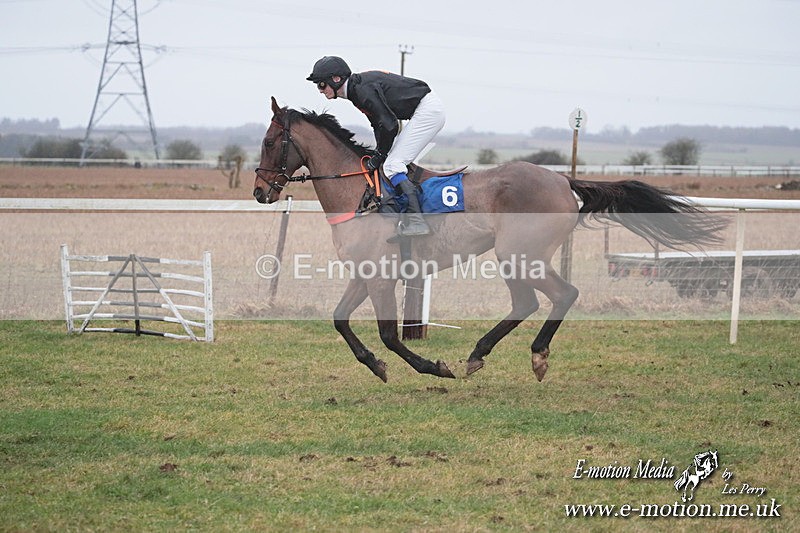 PtP 260125 496 - Cocklebarrow Point-to-Point racing with the Heythrop Hunt 26/01/25