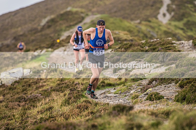 Uphill Only-287 - British Athletics Off Road Running Championships Senior Uphill Only Trial - Skiddaw Friday 15th Augu