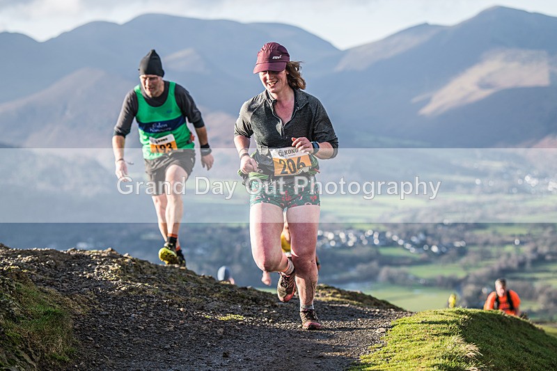 Loopy Latrigg-663 - Kong Running Loopy Latrigg Fell Race Saturday 20th December 2025