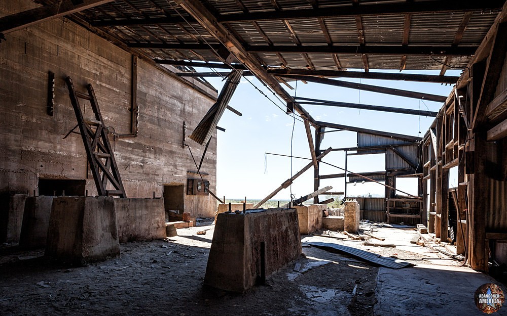 Vulture City, Arizona | Mill Interior - Vulture City