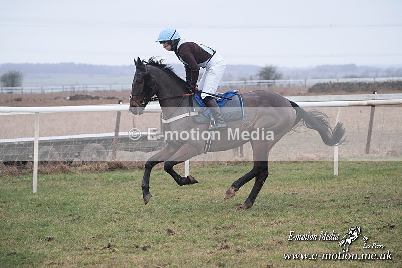 PtP 260125 701 - Cocklebarrow Point-to-Point racing with the Heythrop Hunt 26/01/25