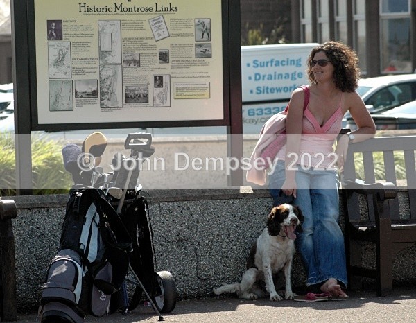 Having A Rest - Montrose Open 2008