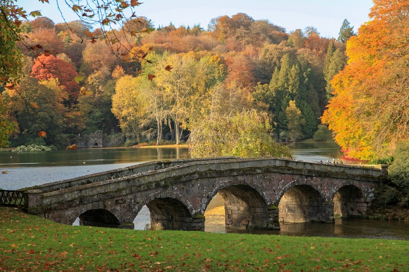 Stourhead gardens during autumn _001 - Wiltshire landscape Photography