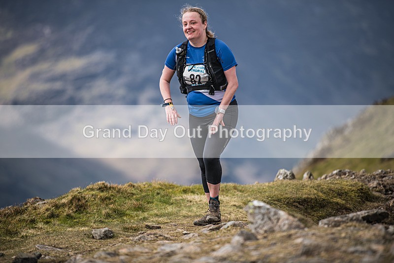 Newlands  TWA-1339 - Newlands Memorial & Teenager With Altitude Fell Races Saturday 20th April 2024