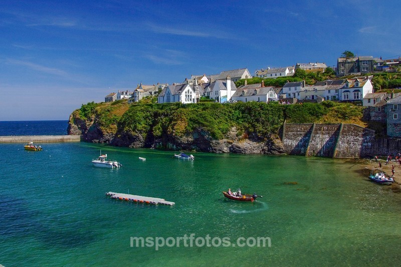 Port Isaac harbour - Travel, city/land scapes