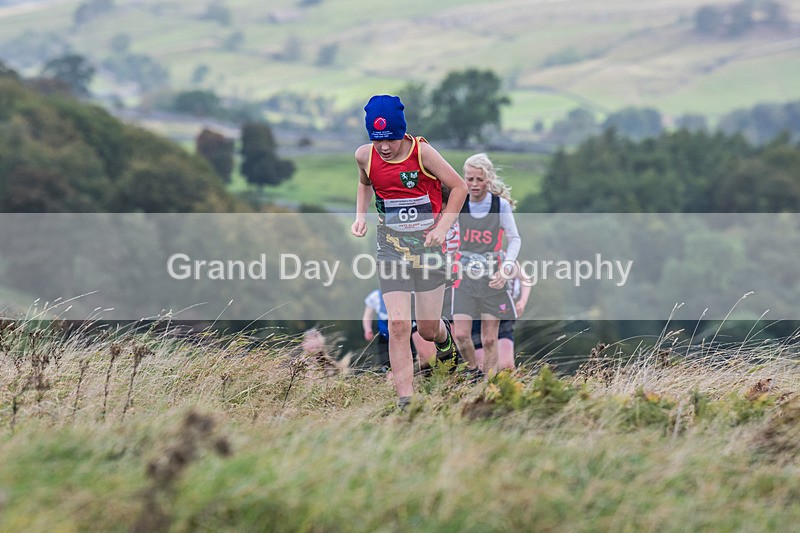ESFRC Year 7-77 - English Schools Fell Running Championships Year 7 Giggleswick Saturday 1st October 2022