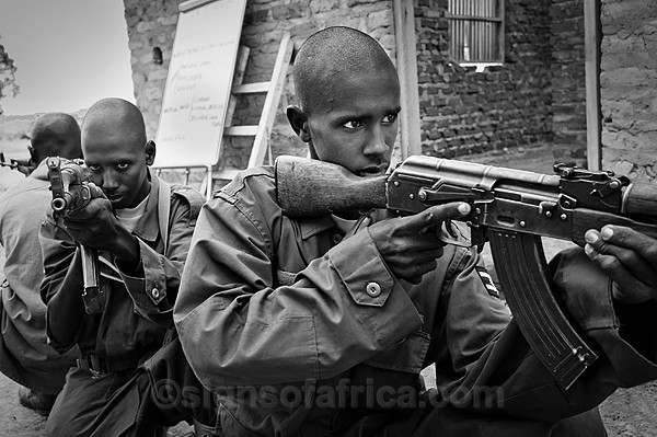 Somali Troops Train Bihanga Uganda