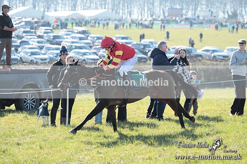 PR 010325 14 - Pony Racing from Beaufort Races Didmarton 01/03/25