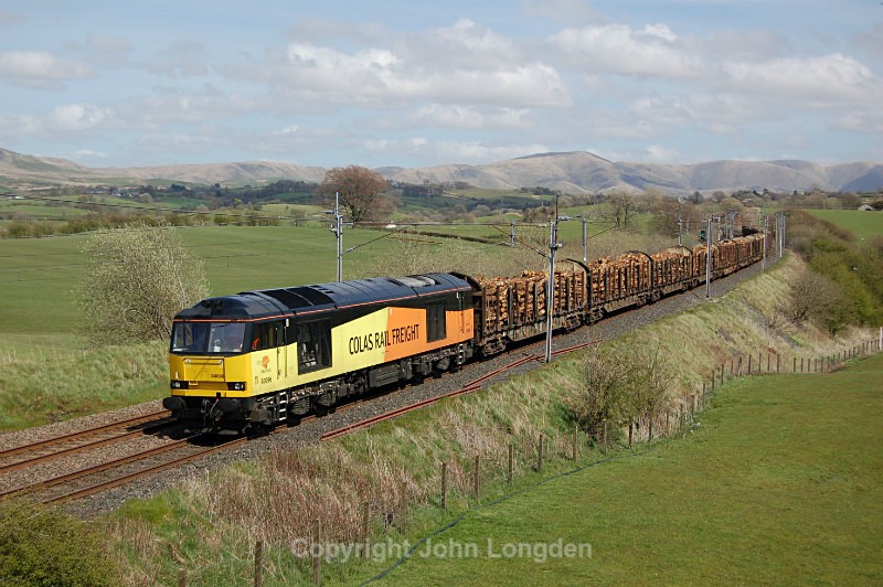 JL - 4.5.16 60096 6J37 Carlisle - Chirk, Docker - West Coast Main Line (north to south)