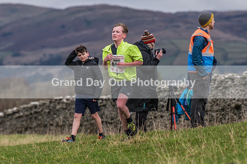Cunswick U13-202 - Kendal Winter League Cunswick Scar Junior Under 13 Fell Race Sunday 26th January 2025