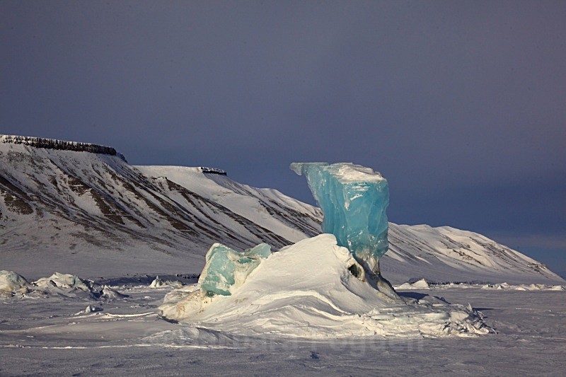 Iceberg  6125 - Winter in the daylight