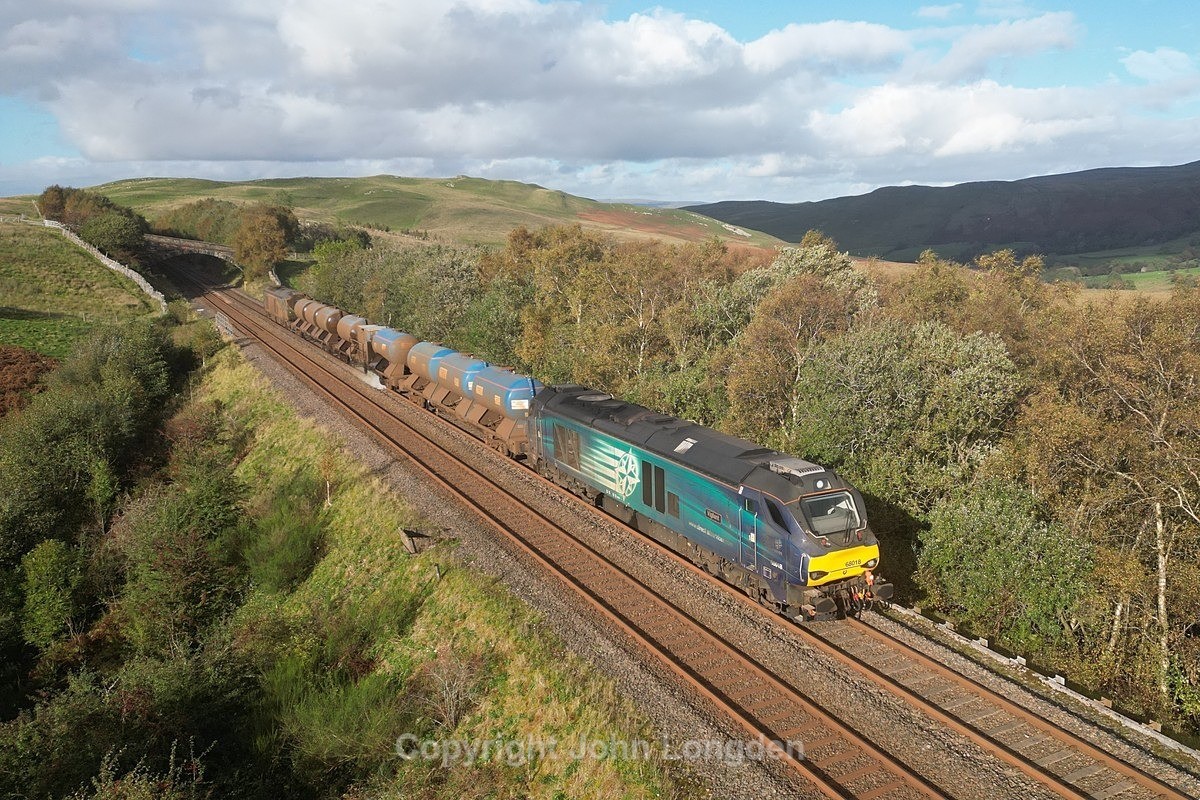 JL - 13.10.23 68018 68021 3J11 Carlisle - Carlisle, Low Frith - Low Frith