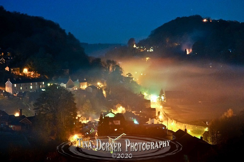 Night View, Lydbrook from Autumn Forest of Dean and Wye Valley Portfolio by Tina Dorner Photography