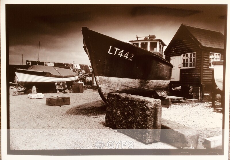 Southwold harbour - Scanned Darkroom Prints