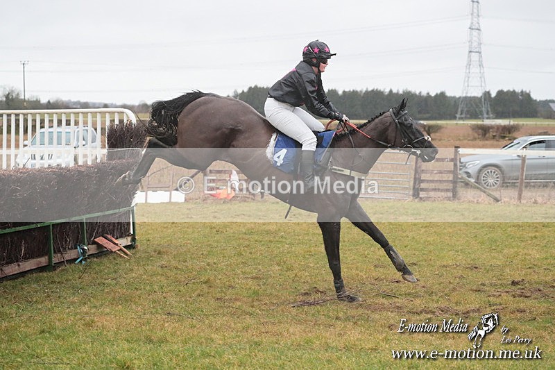 PtP 260125 371 - Cocklebarrow Point-to-Point racing with the Heythrop Hunt 26/01/25