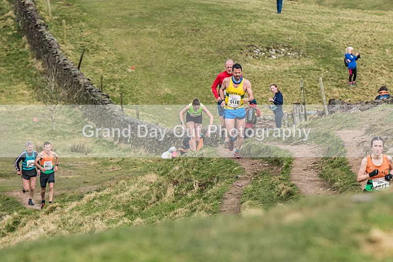 Helm Hill -449 - Kendal Winter League Helm Hill Fell Races (Under 13/15/17 & Seniors) Sunday 16th March 2025