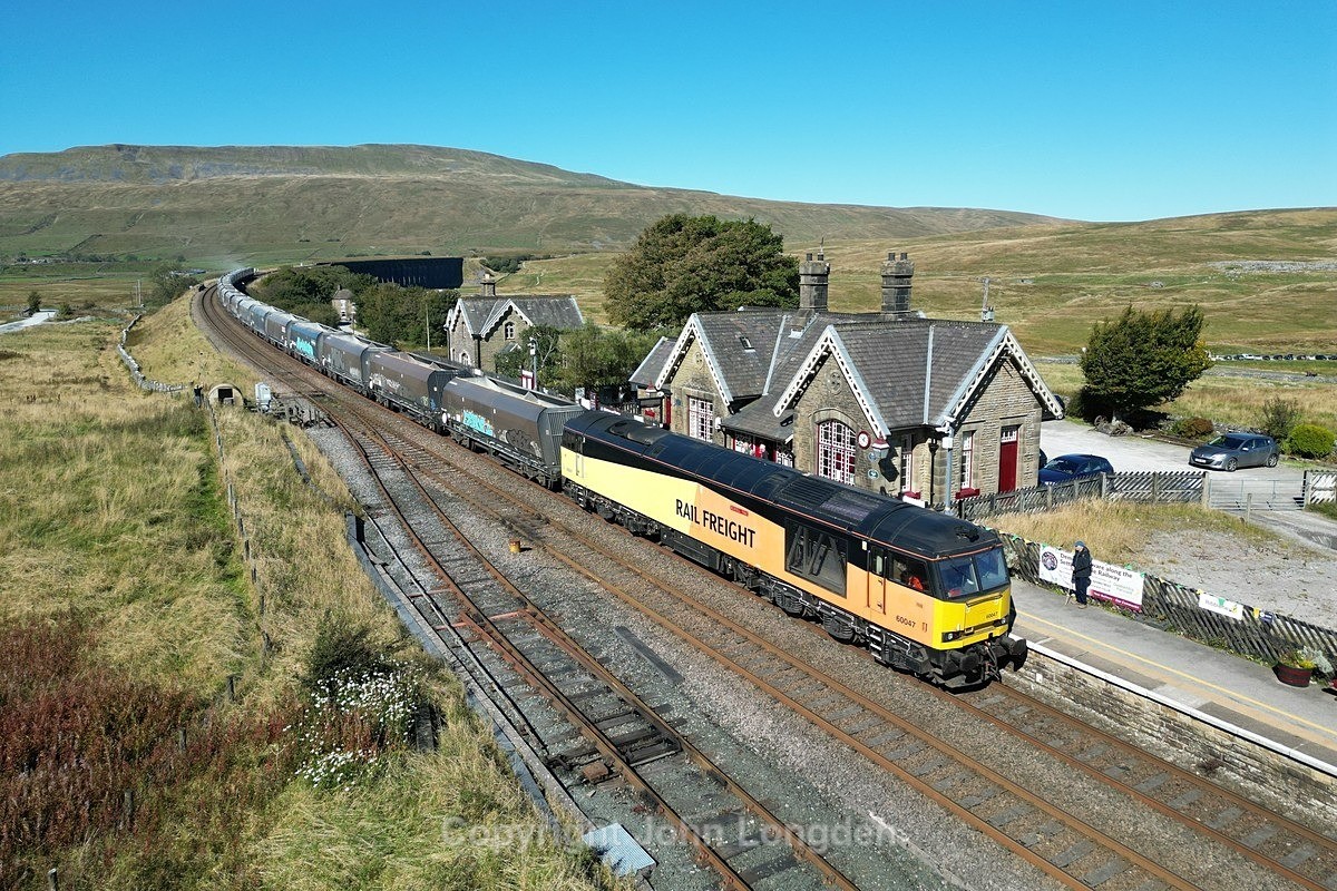 JL - 18.9.24 60047 6M37 Arcow - Pendleton, Ribblehead - Latest shots