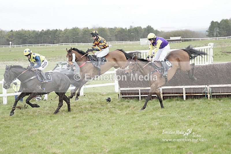 PtP 260323 0814 - New Forest Hounds Point-to-Point Larkhill 26/03/23
