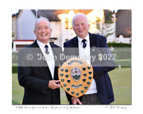 TSB Pairs Winners 2013 - Bowling  In Montrose