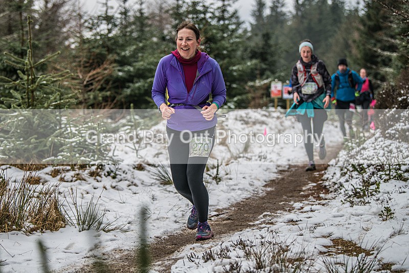 Glentress-1447 - High Terrain Events Glentress 10K 21K & 42K Trail Races Sunday 16th February 2025