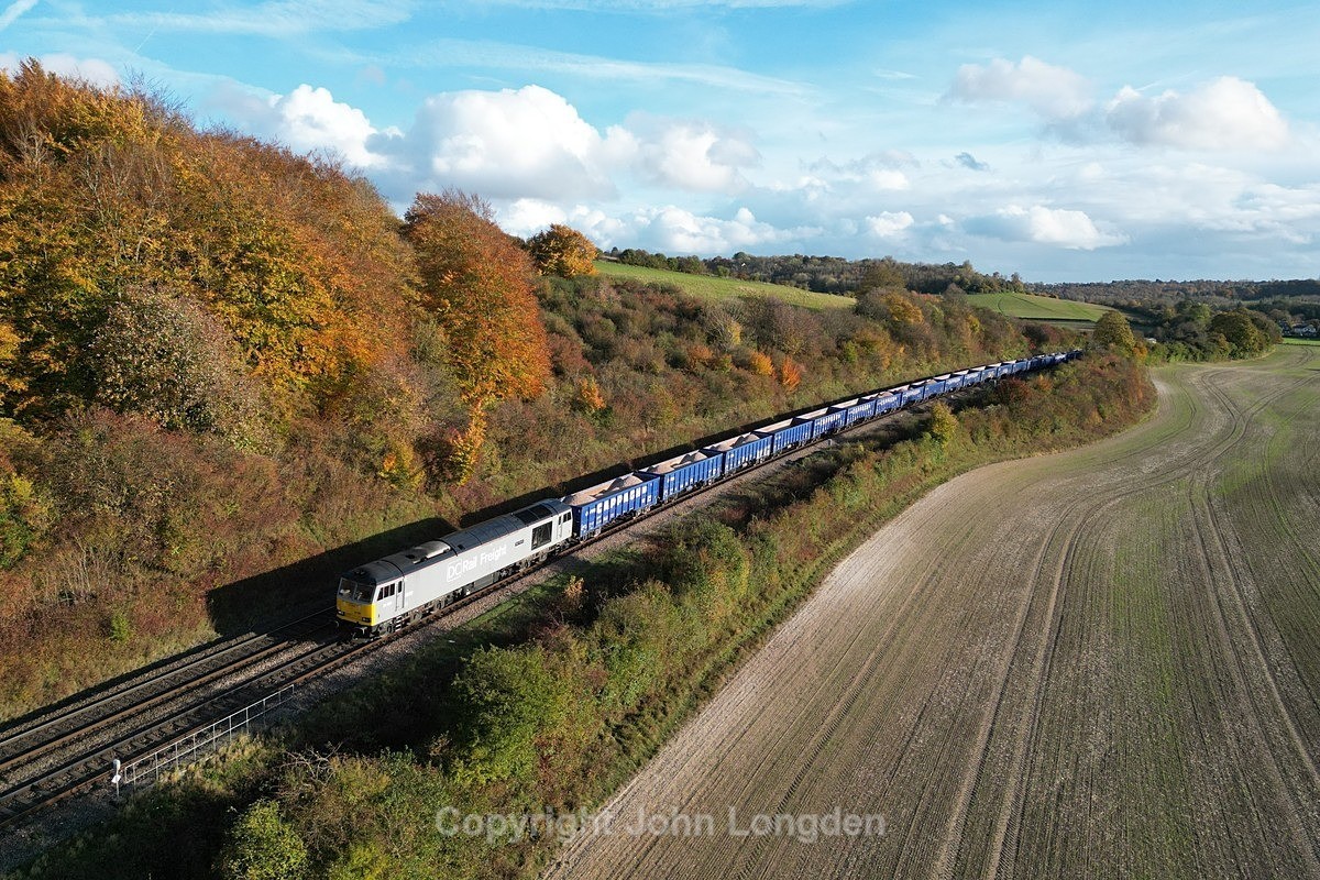 JL - 6.11.23 60029 Willesden - Quainton Railhead, High Wycombe - Chiltern Routes (north to south)