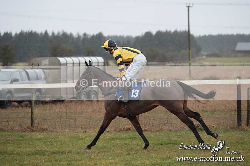 PtP 260125 214 - Cocklebarrow Point-to-Point racing with the Heythrop Hunt 26/01/25