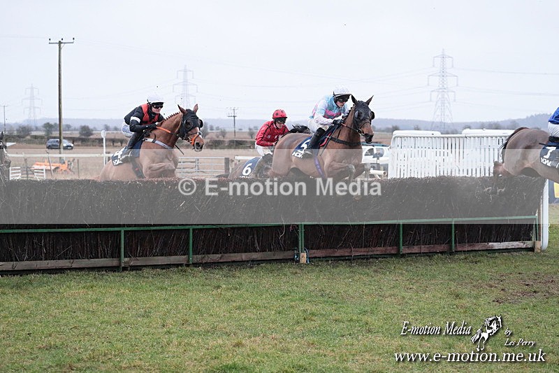 PtP 260125 857 - Cocklebarrow Point-to-Point racing with the Heythrop Hunt 26/01/25