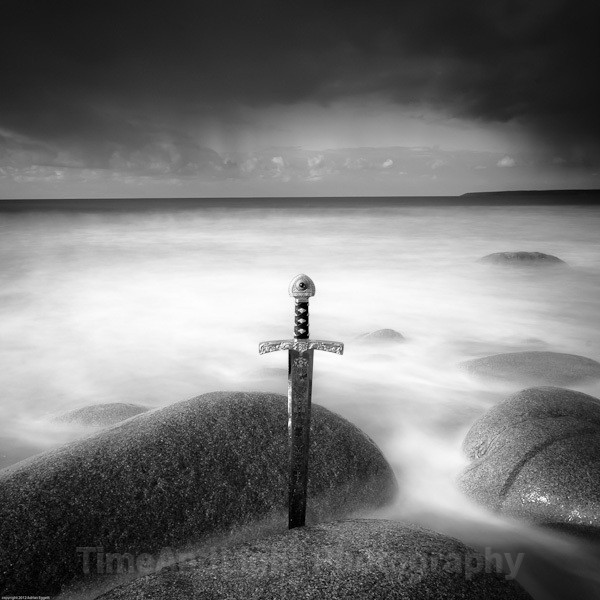 Praa Sands - Black & White