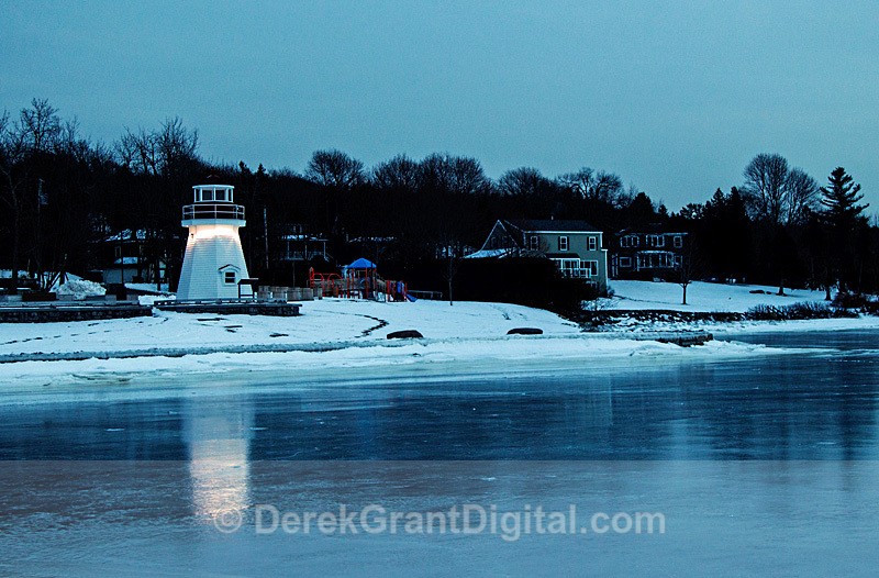 Renforth Lighthouse ~ Rothesay New Brunswick Canada - Lighthouses of New Brunswick